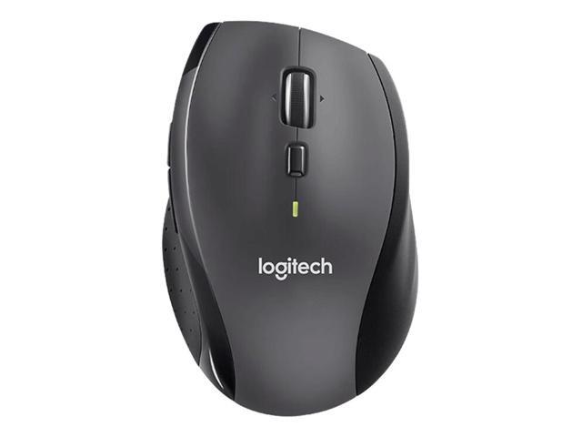 Logitech M705 Marathon Wireless Mouse, 2.4 GHz USB Unifying Receiver, 1000 DPI, 5-Programmable Buttons, 3-Year Battery, Compatible with PC, Mac,...