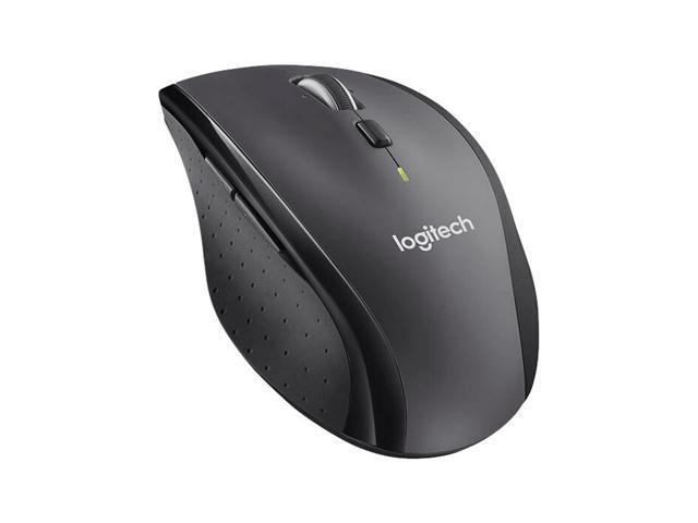 Logitech M705 Marathon Wireless Mouse, 2.4 GHz USB Unifying Receiver, 1000 DPI, 5-Programmable Buttons, 3-Year Battery, Compatible with PC, Mac,...