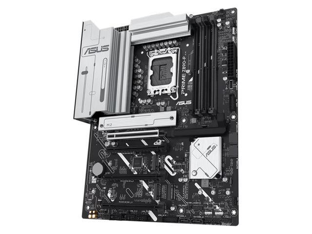 ASUS PRIME Z890-P Intel Z890 (LGA 1851) ATX motherboard, DDR5 slots,PCIe 5.0,DisplayPort,HDMI,USB 20Gbps,4 x M.2 slots,Realtek 2.5 Gb Ethernet,PCIe...