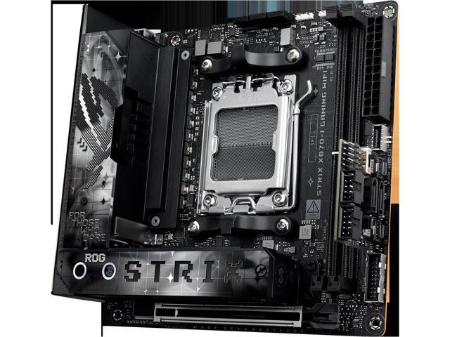 ASUS ROG STRIX X870-I GAMING WIFI Motherboard & AMD Ryzen 7 9800X3D CPU Combo, AM5 X870 Mini ITX mITX 10+2+1 power, Dynamic OC Switcher, Core...