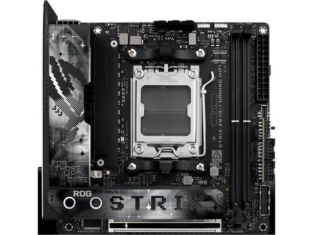 ASUS ROG STRIX X870-I GAMING WIFI Motherboard & AMD Ryzen 7 9800X3D CPU Combo, AM5 X870 Mini ITX mITX 10+2+1 power, Dynamic OC Switcher, Core...