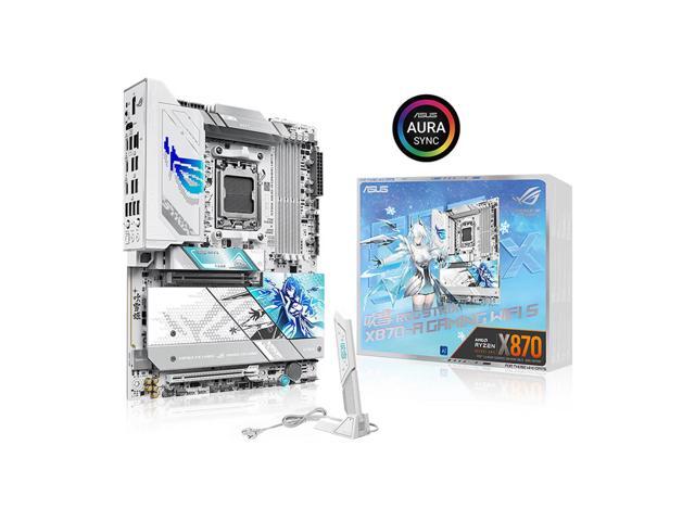 ASUS ROG STRIX X870-A GAMING WIFI S motherboard, AMD AM5 X870 ATX motherboard 16+2+2 power stages, DDR5 AEMP, WiFi 7, 4x M.2, PCIe 5.0, USB4,...