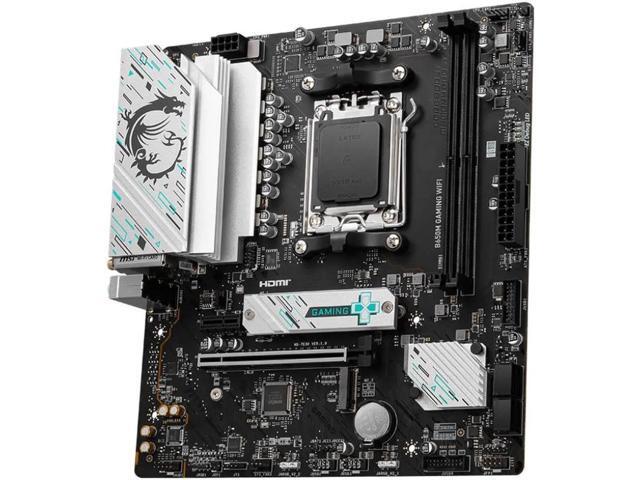MSI B650M GAMING WIFI AMD B650 Socket AM5 DDR5 128GB Micro ATX Motherboard