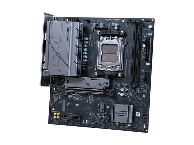 Sapphire PULSE B650M WIFI AM5 mATX Motherboard & AMD Ryzen 5 7500F 6-Core CPU Combo WiFi 6E, 2.5G Ethernet, DDR5 Support, Dual PCIe 4.0 M.2, Zen...