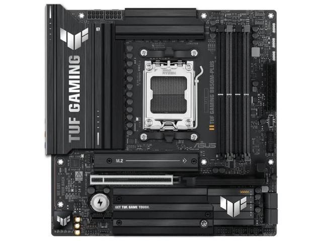 ASUS TUF GAMING B850M-PLUS Motherboard & AMD Ryzen 5 9600X CPU Combo, AMD B850 mATX motherboard,AM5 DDR5, three M.2slots, Realtek 2.5Gb...