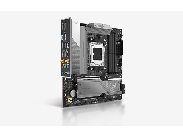 Sapphire NITRO+ B850M WIFI AM5 mATX Gaming Motherboard + AMD Ryzen 9 9900X 12-Core 24-Thread Zen5 Combo,12+2+1 Premium, PCIe 5.0 M.2, WiFi 6E, 2.5G...