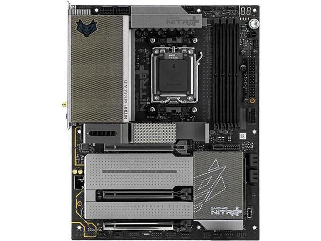 Sapphire NITRO+ X870EA PhantomLink AM5 ATX Motherboard + AMD Ryzen 7 9800X3D 8-Core Zen5 3D V-Cache CPU Combo 16+2+1 90A Power, WiFi 7, 5G LAN,...