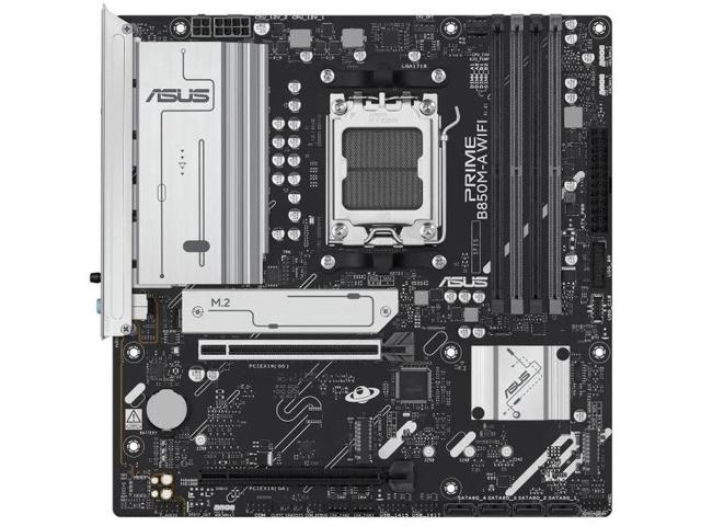 ASUS PRIME B850M-A WIFI Motherboard & AMD Ryzen9 9900X3D CPU Combo, AMD B850 (AM5 Socket) micro-ATX, PCIe 5.0 Ready,three M.2 slots,Wi-Fi...