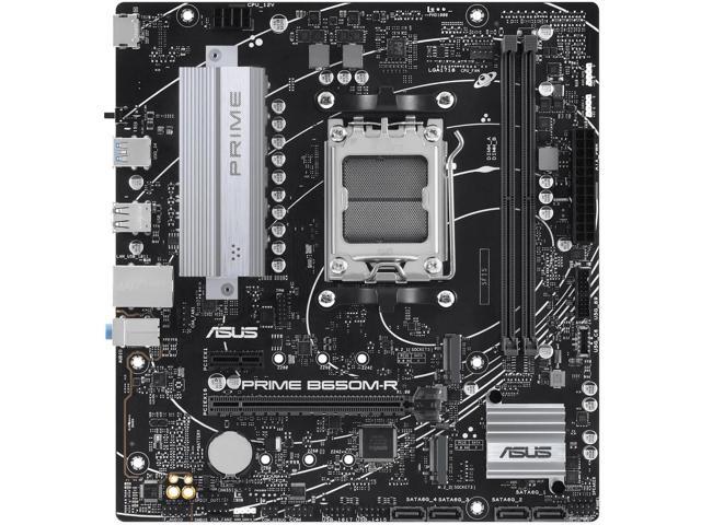 ASUS PRIME B650M-R Motherboard & AMD Ryzen 9 9900X3D CPU Combo, AMD B650 Micro-ATX,AM5,PCIe 4.0,Realtek 2.5Gb Ethernet, SATA 6 Gbps, USB 5Gbps...
