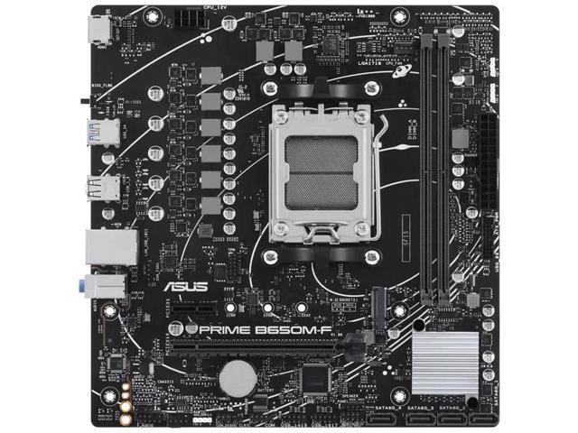 ASUS PRIME B650M-F Motherboard & AMD Ryzen 9 9900X CPU Combo, B650 micro-ATX motherboard,AM5,DDR5,PCIe 4.0, M.2 slot,Realtek 1Gb wired LAN,HDMI,USB...