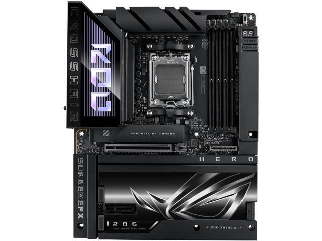 ASUS ROG CROSSHAIR X870E HERO BTF Motherboard & AMD Ryzen 7 9800X3D CPU Combo, AMD X870E ATX, 18+2+2 Power, DDR5, WiFi 7, 5x M.2, PCIe 5.0, USB4,...