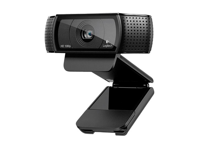 Logitech C920e Wired HD Commercial Webcam, 1080p/30fps, Auto Light Correction, Stereo Microphone, (dFOV): 78°, USB-A, RightLight 2, for laptops,...
