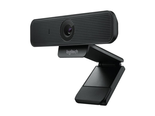 Logitech C925e Webcam, HD 1080p/30fps Video Calling, Light Correction, Autofocus, Clear Audio, Privacy Shade, Works with Skype Business,...