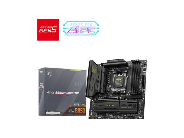 MSI MAG B850M MORTAR AM5 AMD B850 Micro ATX Motherboard