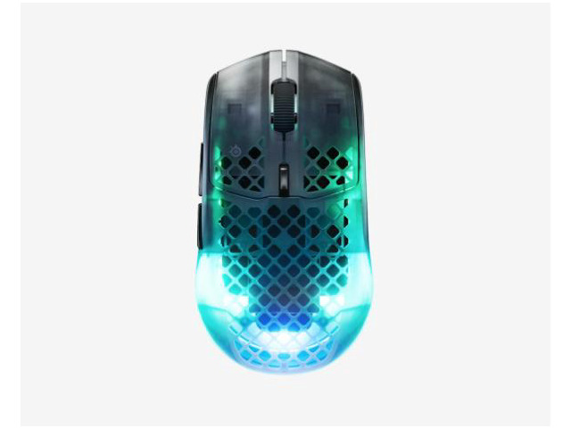 SteelSeries Aerox 3 Gen 2 Wireless Ultra-Light Gaming Mouse, 4K Polling Rate Quantum 4.0, TrueMove 26K DPI Sensor, 68g Honeycomb Shell, IP54 Water...