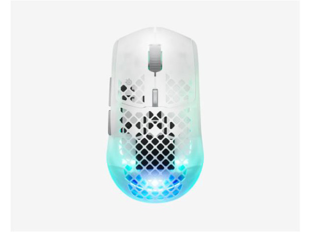 SteelSeries Aerox 3 Gen 2 Wireless Ultra-Light Gaming Mouse, 4K Polling Rate Quantum 4.0, 26K DPI Optical Sensor, 68g Transparent Honeycomb Shell,...