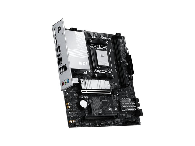 MSI PRO B850M-G Motherboard, Supports CPUs: 9800X3D, 9850X3D, 9700X, 9600X (AMD B850/AM5 Socket)