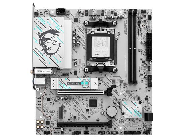 MSI B840M GAMING WIFI6E motherboard supports CPUs 9700X/9600X/7500F (AMD B840/AM5 interface)