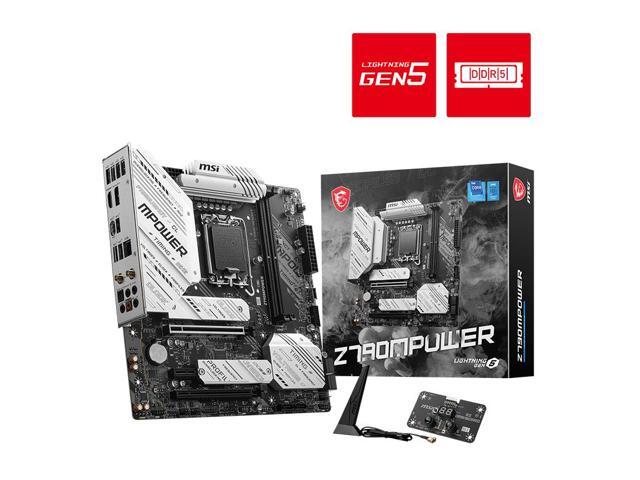 MSI Z790MPOWER overclocking motherboard supports DDR5 CPU 14900KF/14700KF/14600KF (Intel Z790/LGA1700)