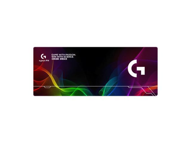 Logitech DESK MAT Large Fine Surface gaming Mouse Pad, 31.5*12*0.2in, Long Thickened, Non-Slip Rubber Backing, Low Friction, 80cm*30cm*0.3cm,...