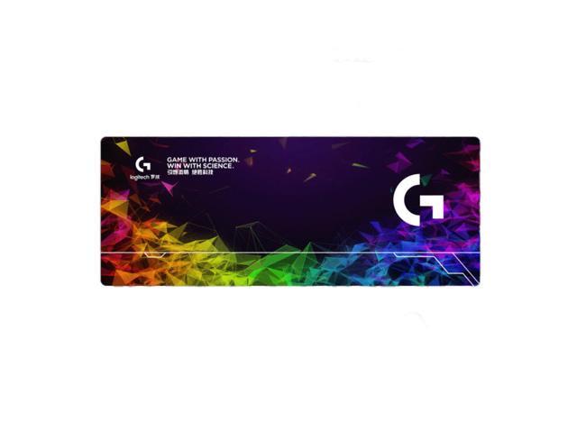 Logitech DESK MAT Large Fine Surface gaming Mouse Pad, 31.5*12*0.2in, Long Thickened, Non-Slip Rubber Backing, Low Friction, 80cm*30cm*0.3cm,...