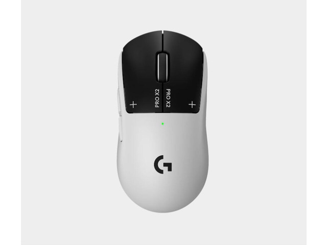 Logitech PRO X2 SUPERSTRIKE LIGHTSPEED Wireless Gaming Mouse, Ultra-Fast Performance, Ultra Lightweight (61 g), Customizable Click Haptics, USB-C...