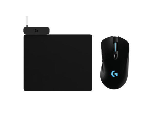 Logitech G703 HERO 25K Wireless Silent Mouse + POWERPLAY 2 Wireless Rechargeable Mouse Pad Combo, 25600DPI, 6 Programmable Buttons, Low Friction...