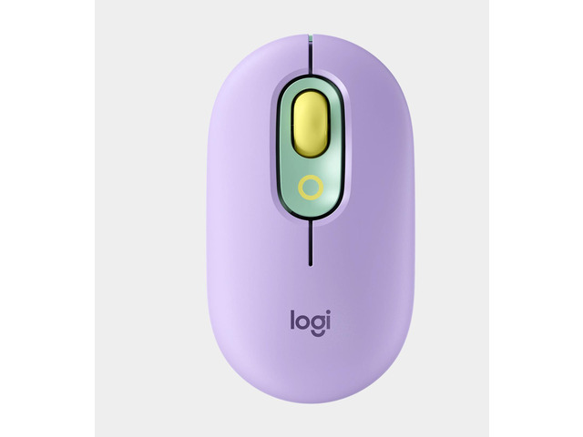 Logitech POP Mouse, Wireless Mouse with Customizable Emojis, SilentTouch Technology, Precision/Speed Scroll, Compact Design, Bluetooth,...