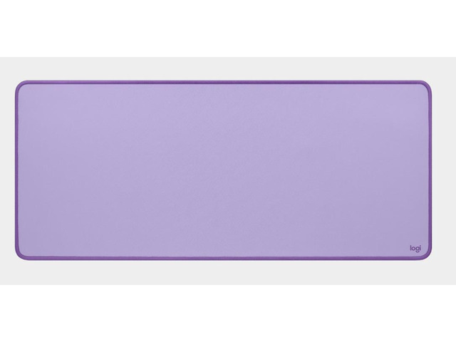 Logitech STUDIO Series Desk Mat,Lavender-Purple,70*30*0.2cm (27.56*11.81*0.08 in), Anti-Slip Base, Spill-Resistant, Wear-Resistant Stitched Edge,...