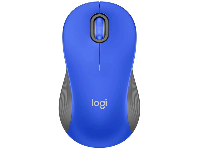 Logitech Signature M550 L Wireless Mouse, For Small to Medium Sized Hands 2-Year Battery Silent Clicks 4000dpi, Blue