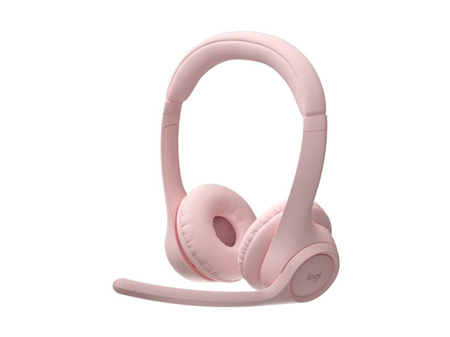 Logitech Zone 300 Wireless Bluetooth Headset, With Noise-Canceling Microphone, Compatible with Windows, Mac, Chrome, Linux, iOS, iPadOS, Android -...