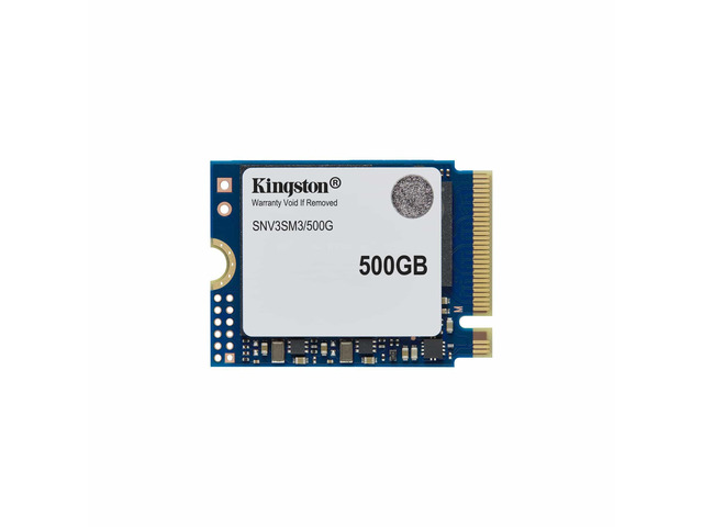 Kingston NV3 M.2 2230 500GB NVMe PCIe 4.0 x4 SSD, 3D NAND Internal Solid State Drive,SingleSided 2230 Form Factor, Up to 5000MB/s Read 3000MB/s...