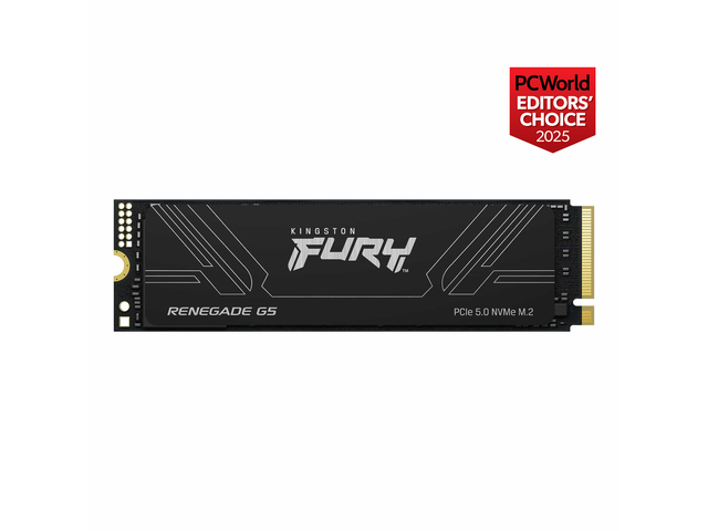 Kingston FURY Renegade G5 2TB PCIe 5.0 NVMe M.2 2280 SSD, 3D TLC with DRAM Cache, DirectStorage Supported, Up to 14700MB/s Read 14000MB/s Write,...
