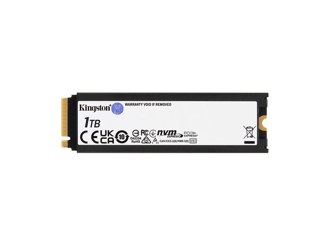Kingston FURY Renegade 1TB PCIe 4.0 NVMe M.2 2280 SSD with Aluminum Heatsink, 3D TLC with DRAM Cache, Up to 7300MB/s Read 6000MB/s Write, 1000TBW,...