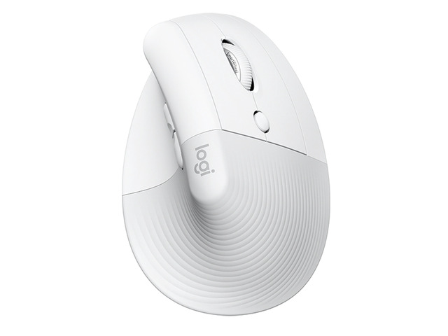 Logitech Lift for Business Vertical Ergonomic Mouse, Wireless, Bluetooth or Secured Logi Bolt USB, Quiet clicks, Globally Certified,...