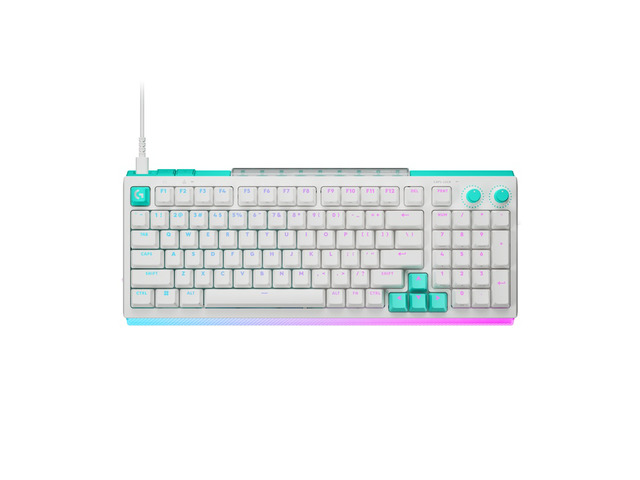 Logitech G512 X 98 DUAL SWAP Wired Gaming Keyboard, Hot-Swappable TMR Analog / Mechanical, 8K Polling Rate, Custom Actuation 0.1 - 4.0 mm, RAPID...