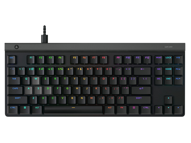 Logitech G515 Rapid TKL Low-Profile Wired Gaming Keyboard, Fully Customizable PC Gaming Keyboard with Analog Low-Profile Switches, Rapid Trigger,...