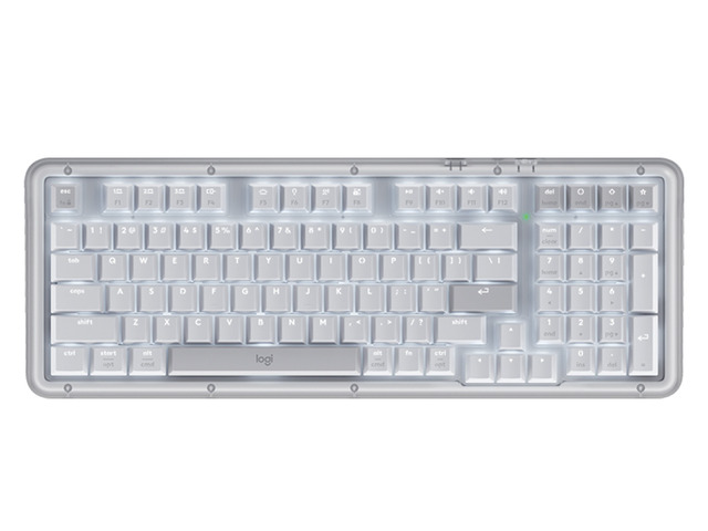 Logitech Alto Keys K98M PLUS Wireless Mechanical Keyboard, Office/Gaming-gasket construction design, 920-014493, marble shaft, for Bluetooth/2.4...