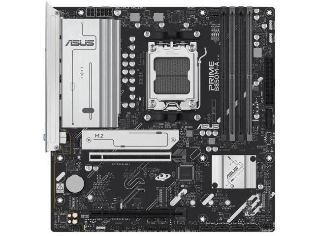 ASUS PRIME B850M-A Motherboard & AMD Ryzen 5 9600X CPU Combo, AMD B850 (AM5 Socket) micro-ATX,5PCIe 5.0 Ready,three M.2 slots,Realtek 2.5Gb...
