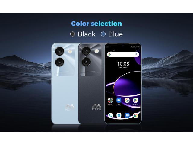 Miro 5G Unlocked Android Smartphone S67,6.75' Water Drop HD+, 90Hz,Memory 8GB+128GB,13MP AI Double Camera 0.3MP Depth,,4900mAh/10W Charging