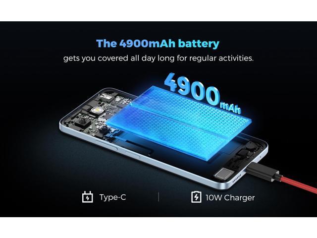 Miro 5G Unlocked Android Smartphone S67,6.75' Water Drop HD+, 90Hz,Memory 8GB+128GB,13MP AI Double Camera 0.3MP Depth,,4900mAh/10W Charging