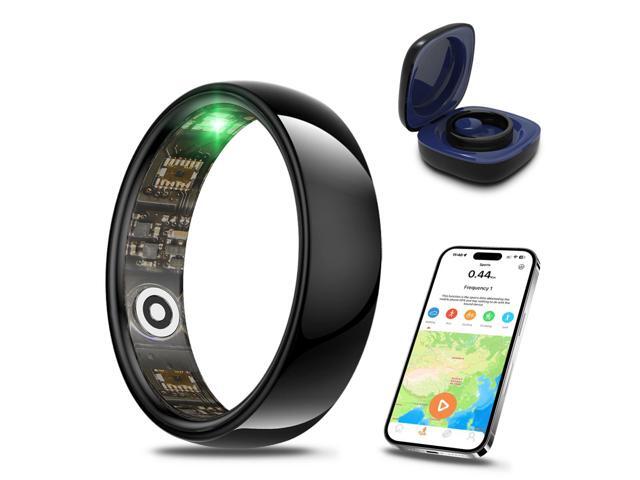 MIRO R1 Smart Ring for Women & Men Health Tracker Blood Oxygen & Heart Rate Monitor Sleep Long Lasting Battery Smart Rings Brown 11