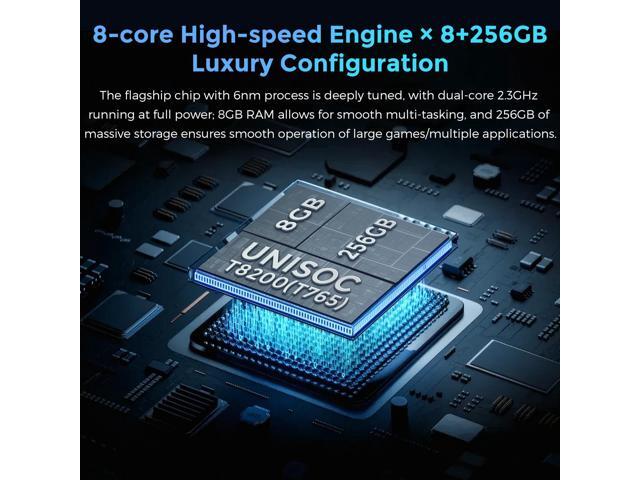MIRO S69 Pro 6.9' 120Hz Phone 5G Network 8+256GB 50MP Camera 5000mAh Battery Green