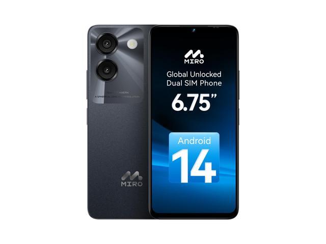 MIRO C67 Unlocked Smartphone - 6.75' HD+ 90Hz Display, MediaTek Helio G36 8 - Core, 4900mAh Battery
