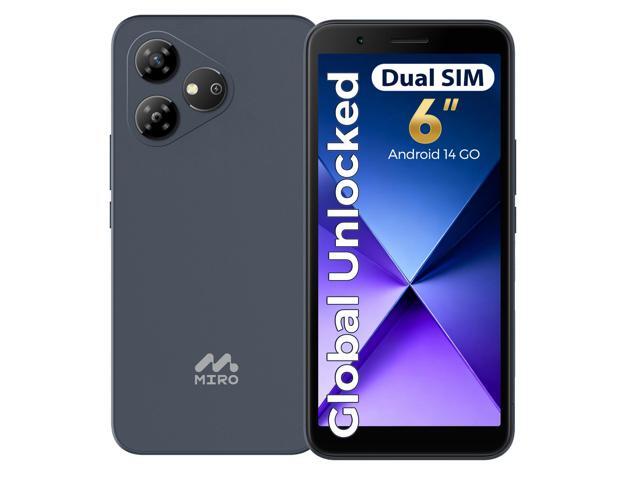 MIRO A1 Cellphone 5.99'' HD IPS Incell 2.5D Display Octa-core Android 14 Smartphone 2+32GB TF, 3000mAh Battery Andriod Phone, Unlock Smart Phone,...