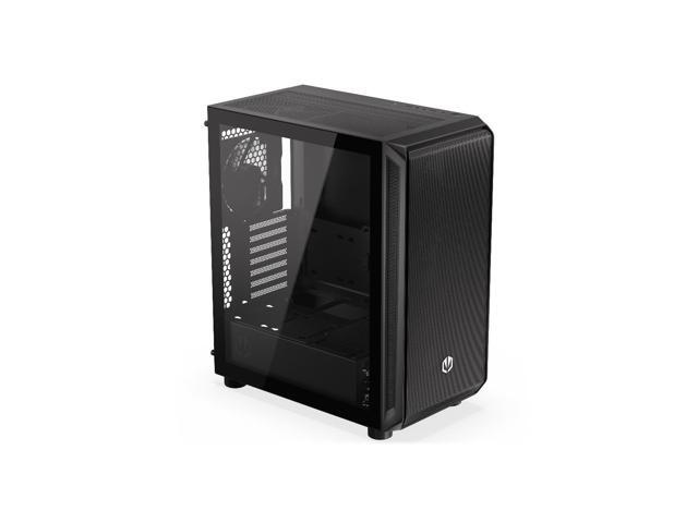 ENDORFY Arx 500 Air, ATX PC case, computer case, 5x140mm PWM fans included, matx case, up to 360mm, Maximum airflow, top and front mesh, EY2A010