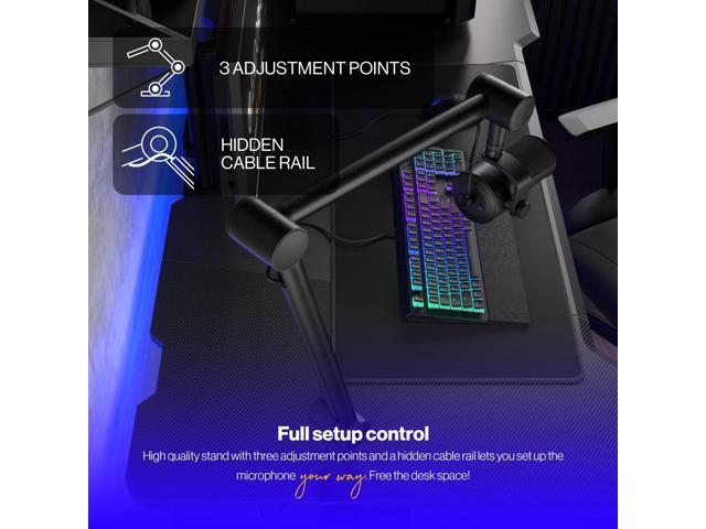 ENDORFY Solum Studio, USB Microphone for PC, streaming, podcast, Studio quality, high-resolution recording, Tap-to-mute with ring LED indicato, USB...