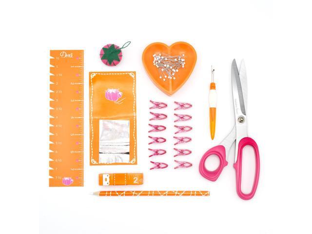 Orange Essential Sewing Box Kit
