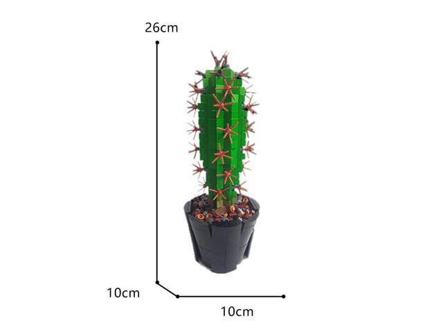 ZITIANYOUBUILD The Largest Cactus Carnegiea Gigantea Model Desk Accessory 740 Pieces MOC