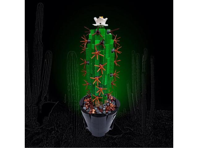 ZITIANYOUBUILD The Largest Cactus Carnegiea Gigantea Model Desk Accessory 740 Pieces MOC